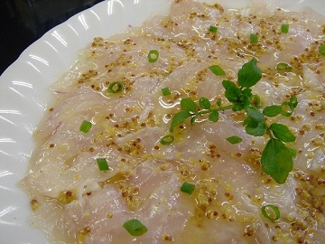 ヒラメカルパッチョ