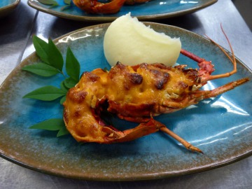 伊勢海老グラタン